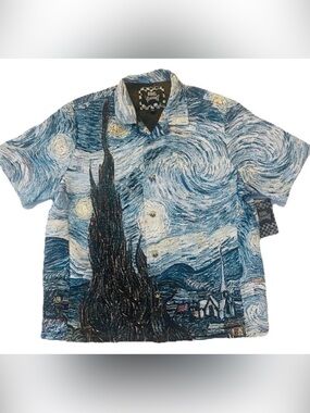 Rebel Vengeance Van Gogh Tapestry Shirt / jacket